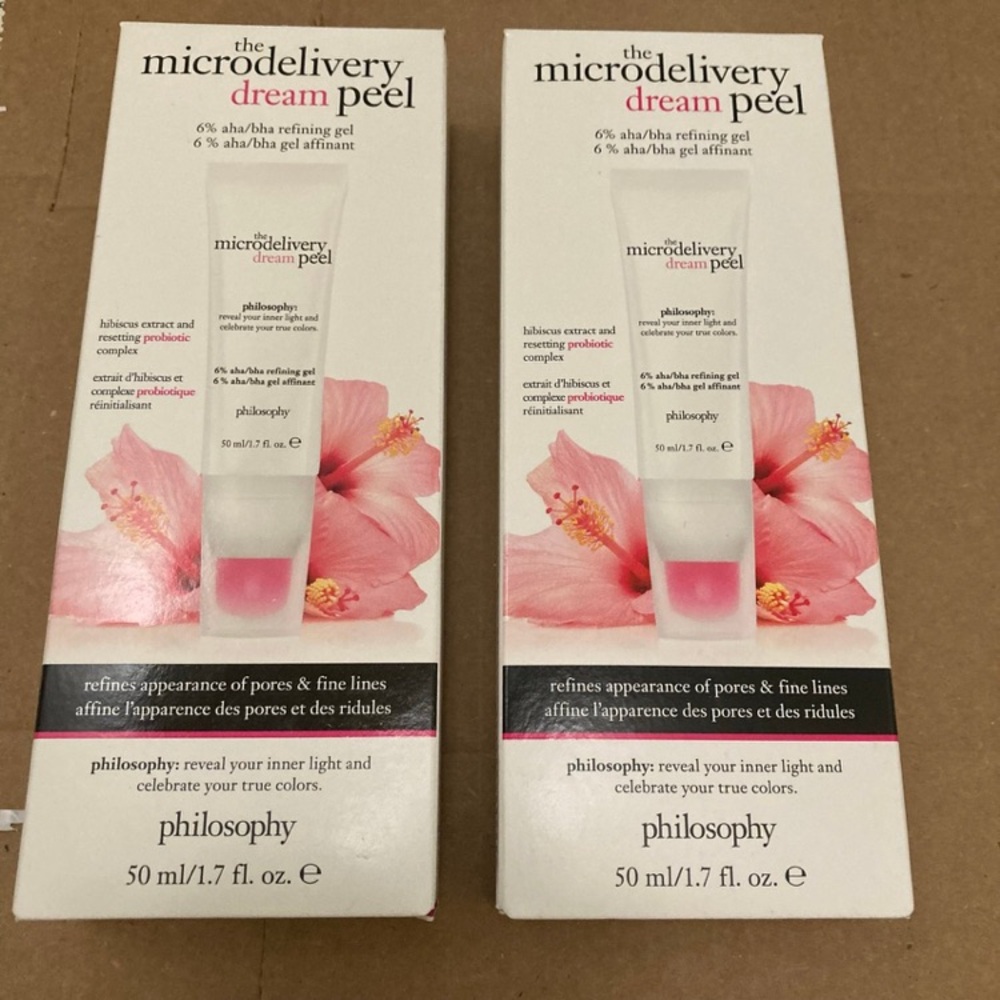 2 x philosophy peel
